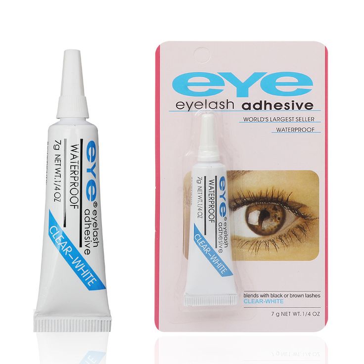 چسب مژه رنگ سفید از برند eye با ماندگاری