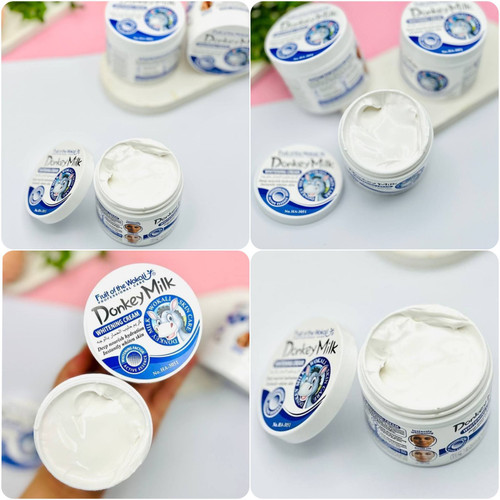 کرم روشن کننده وکالی مدل شیر الاغ Donkey Milk وزن 115 گرم