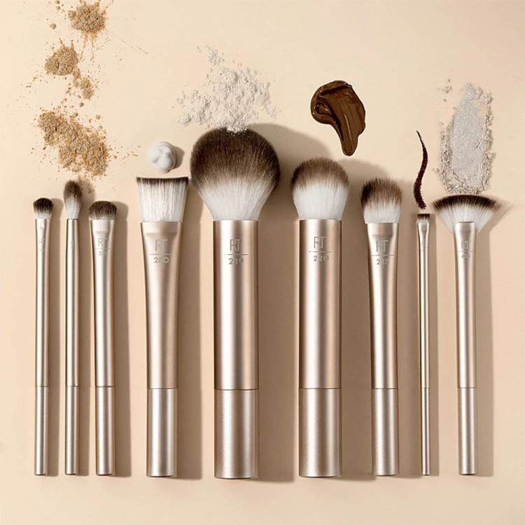 ست براش 9 تیکه ریل تکنیک مدل Au Naturale